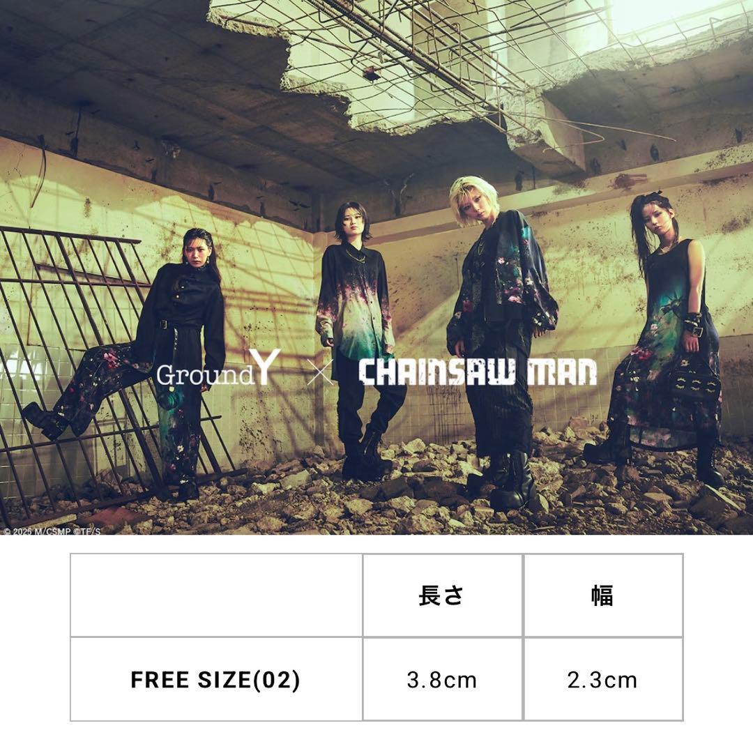 GroundY×チェンソーマン チェンソー刃&マキマ眼 イヤリング / ピアス