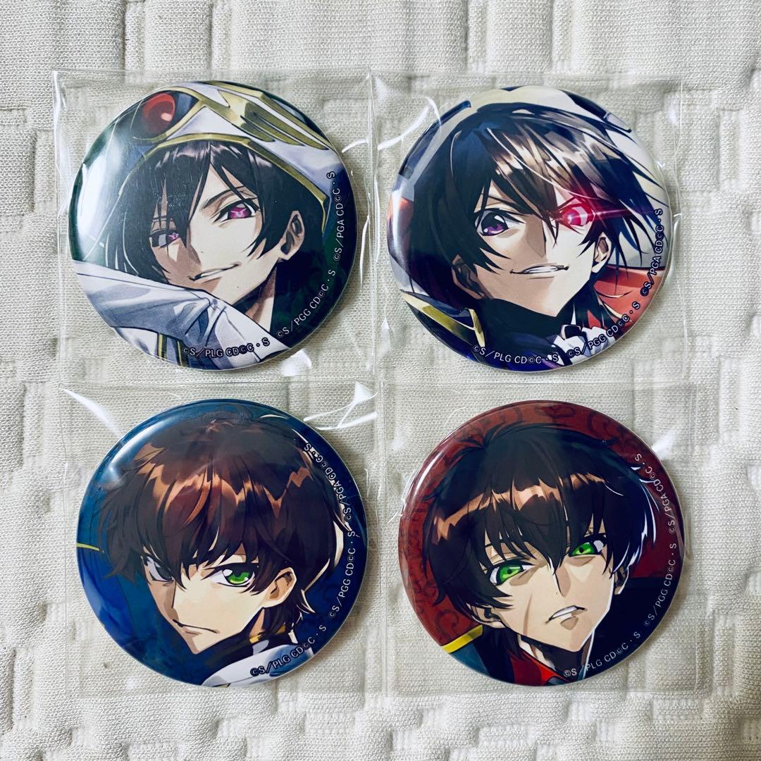 コードギアス 反逆のルルーシュ ギアジェネ ツリビレ 缶バッジ 缶