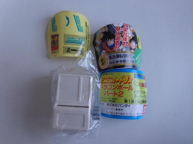 【ガチャガチャ ミニミニカードダス 筐体機未使用】ドラゴンボール スーパーバトル BANDAI（バンダイ） ミニミニカードダス ドラゴンボールカードダス DX