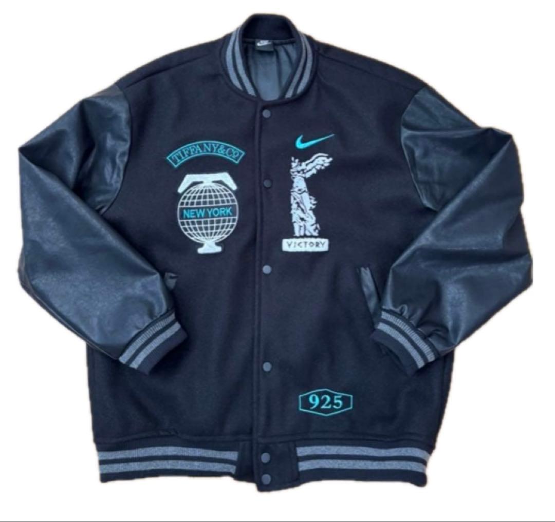 Tiffany & Co. Nike スタジャン Lサイズ 黒 - メルカリ