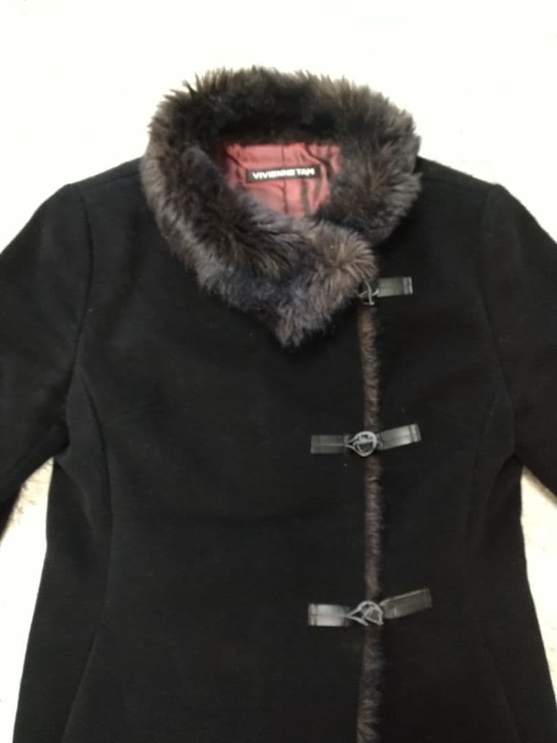 VIVIENNE TAM アンゴラ混 ショートコート サイズ1 - メルカリ