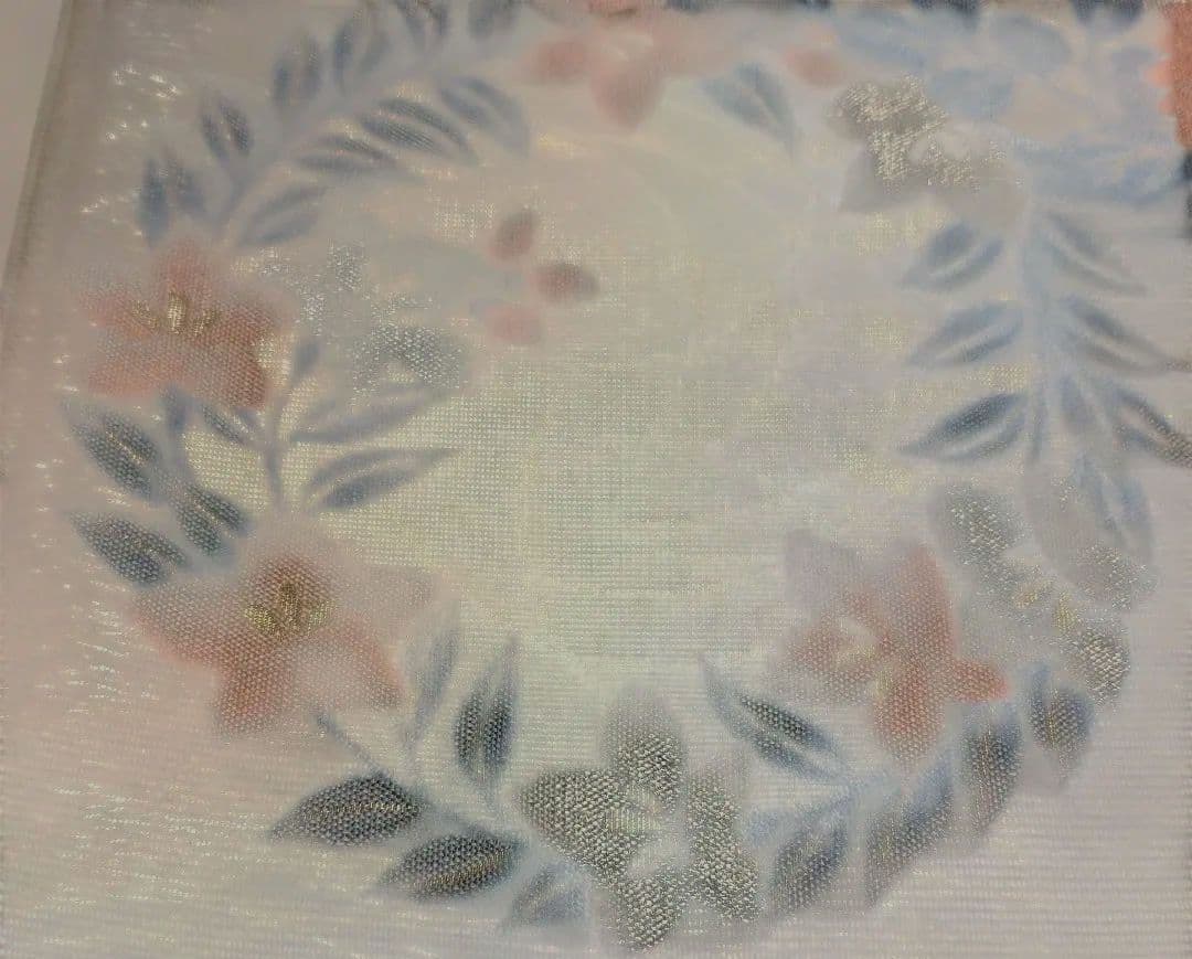 正絹訪問着 花柄和装小物帯帯揚げ帯締め長襦袢セット - メルカリ