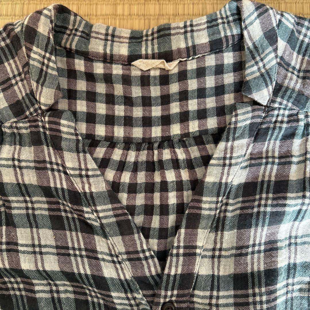 pallas palace チェック柄長袖チュニック - メルカリ