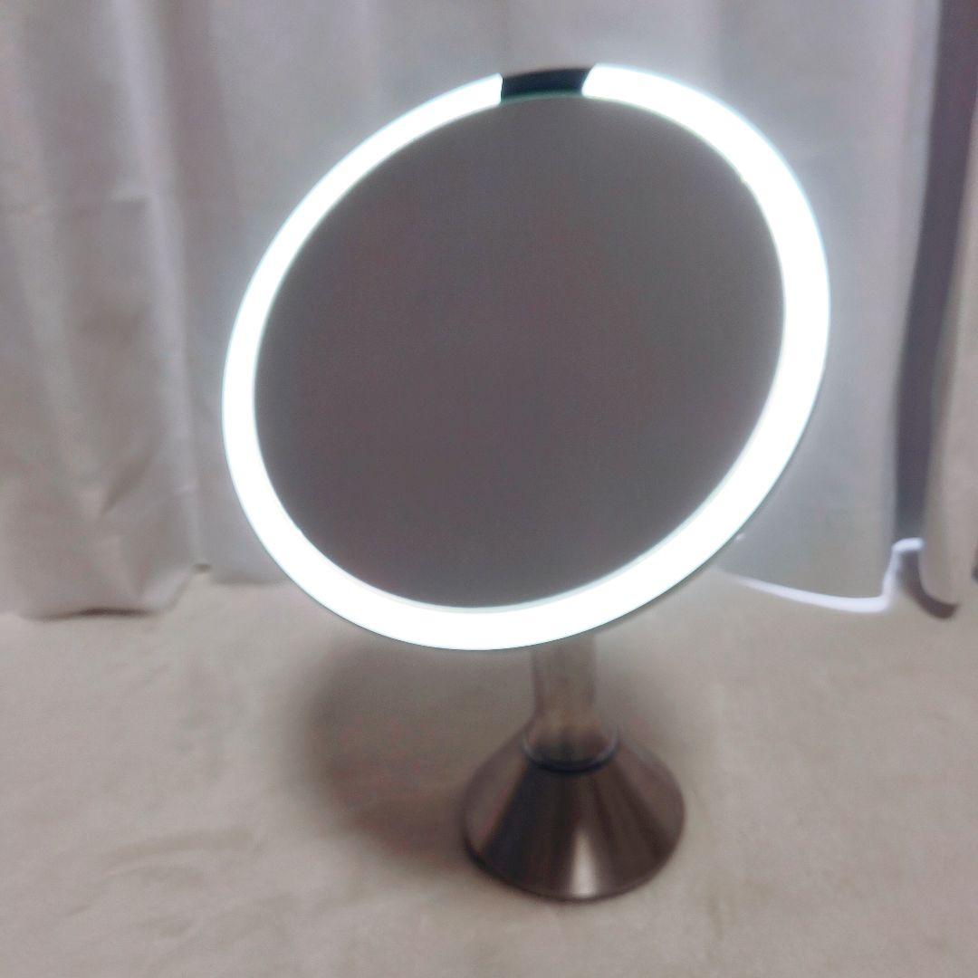 simple human センサー ミラー BT1080 LED 5倍 拡大鏡 - メルカリ