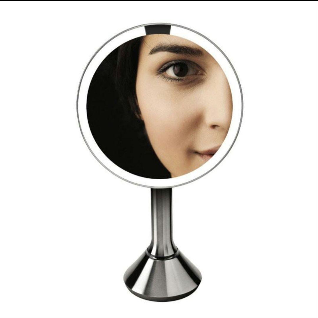 simple human センサー ミラー BT1080 LED 5倍 拡大鏡 - メルカリ