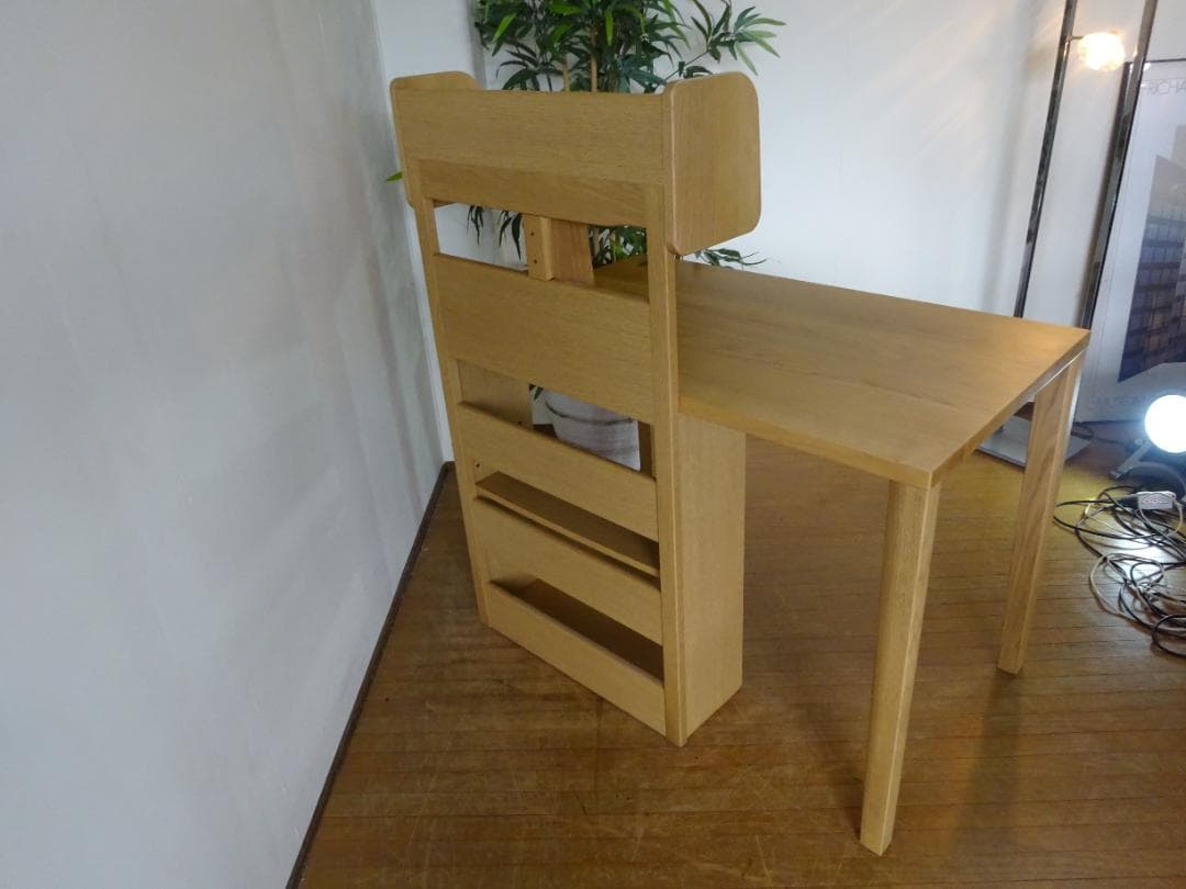 ayuayu様専用 デスク 机 №6000ユニット 書棚 ナラ材 幅1000 - メルカリ