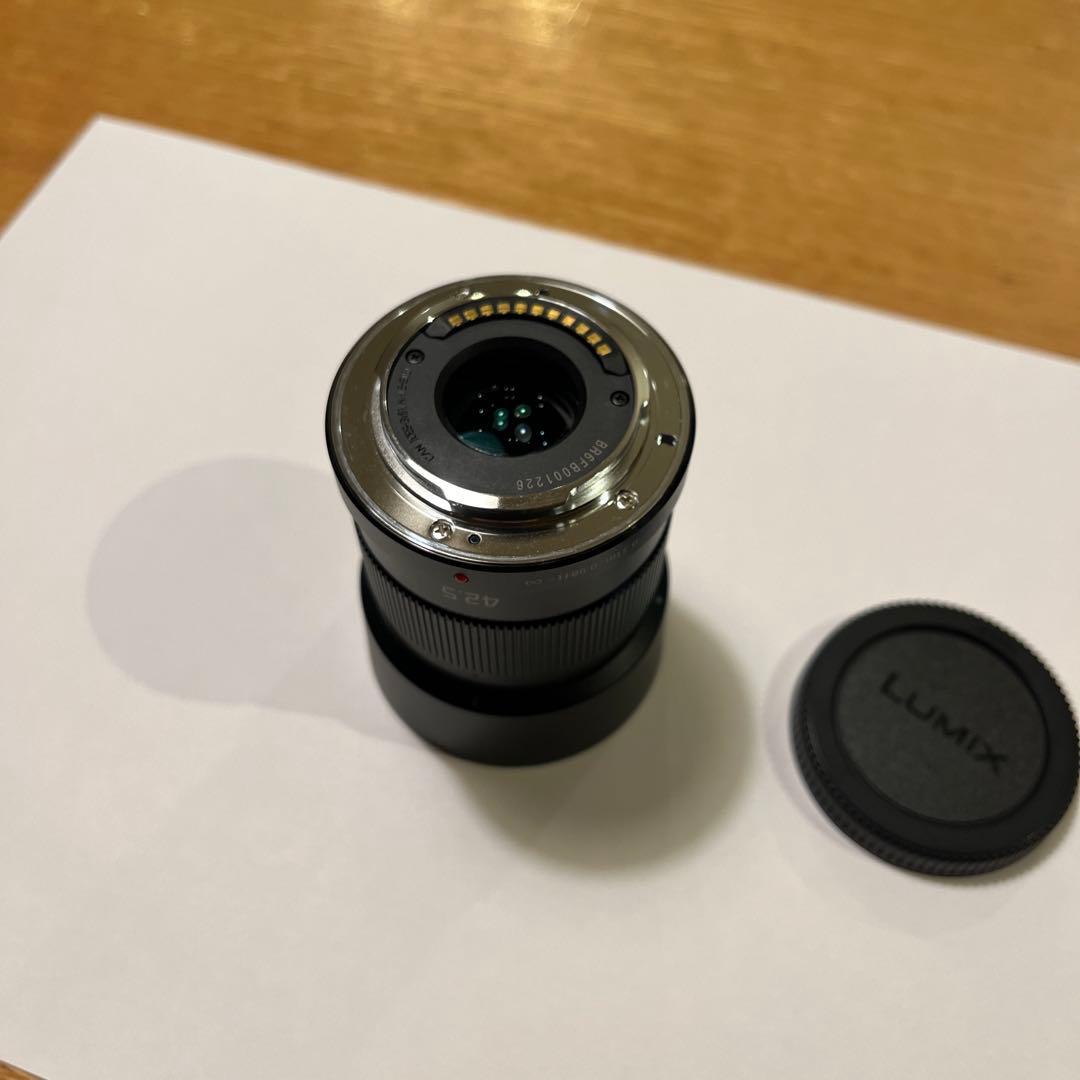 LUMIX G 42.5mm H-HS043-K レンズフィルター付