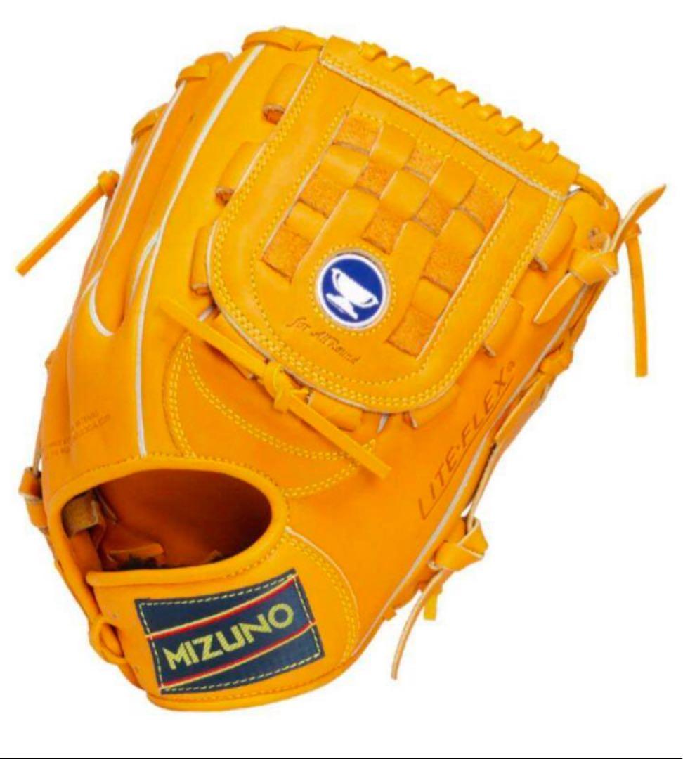 新品未使用MIZUNO 青カップ復刻 軟式グローブ オレンジ - メルカリ