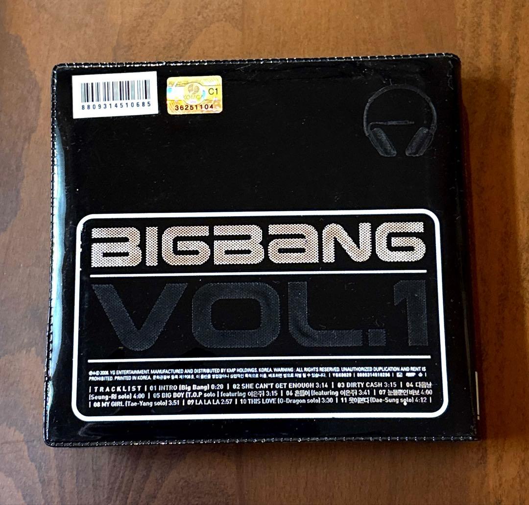 レア】廃盤 BIGBANG VOL.1&SECOND SINGLE ALBUM - メルカリ