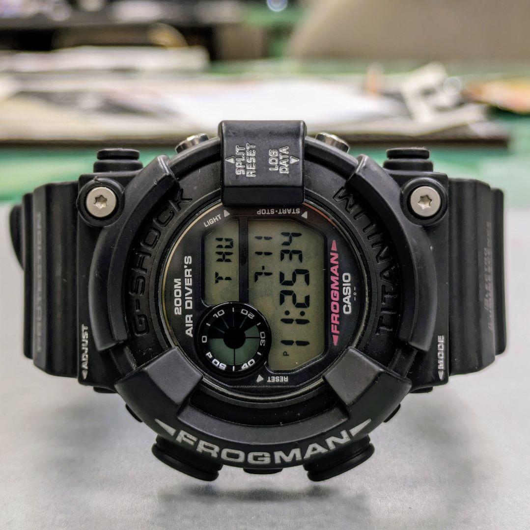 メン・イン・ブラック】カシオG-SHOCK フロッグマンDW-8200Z-1T - メルカリ