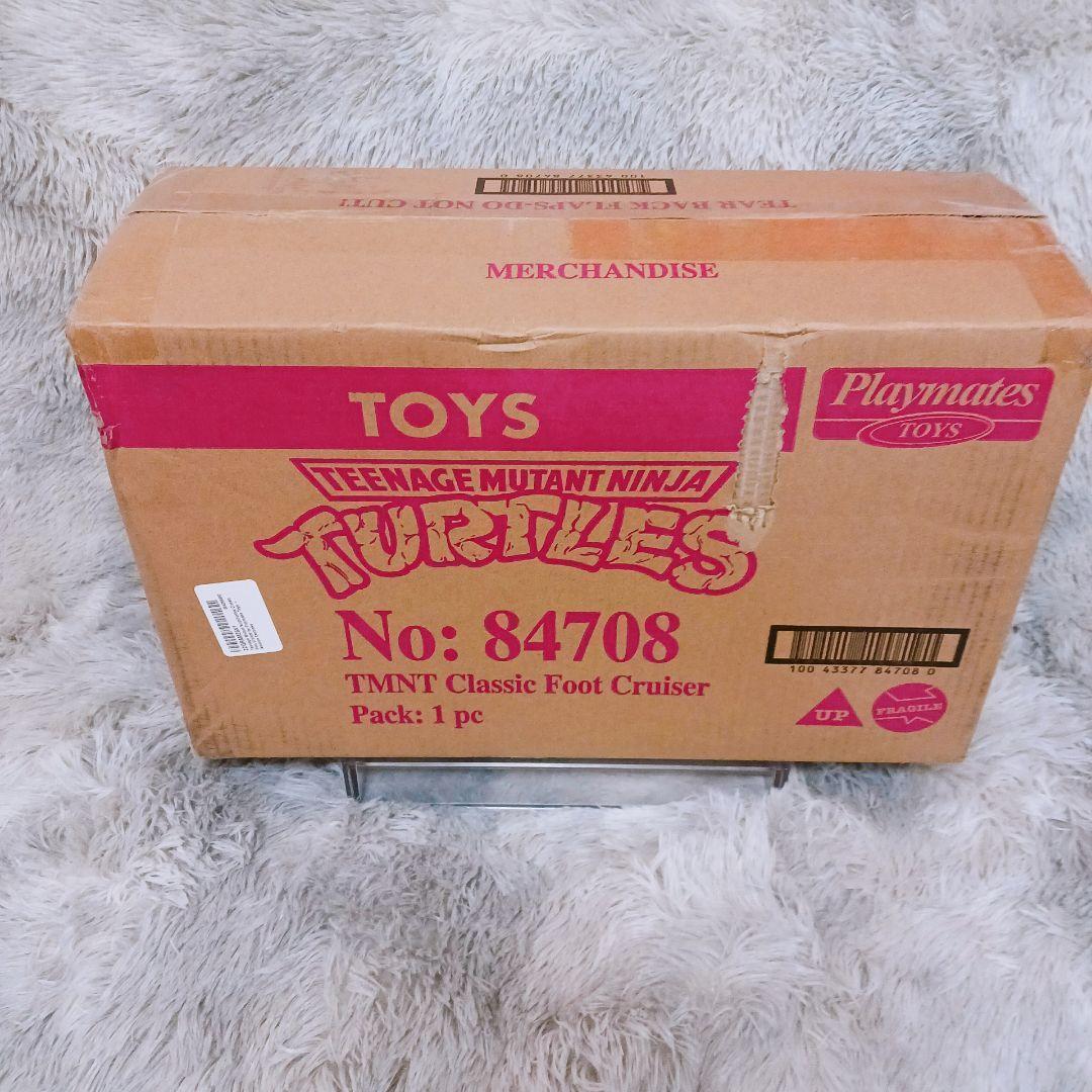 ☆TMNTフットクルーザー☆プレイメイツ クラシック タートルズ 80s復刻