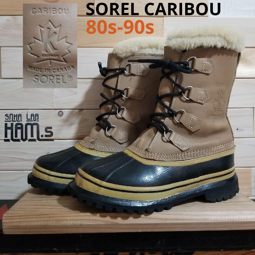 美品 激レア SOREL ソレル CARIBOU カナダ製 メイプルロゴ 26 - メルカリ