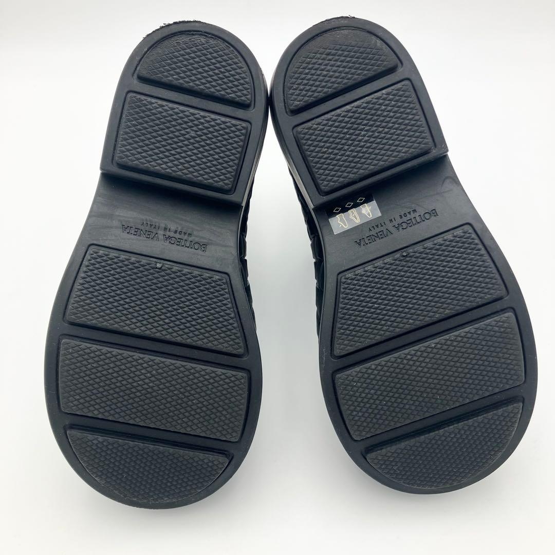 良品 ボッテガ ファイヤーマン ブーツ イントレチャート ラバー 36