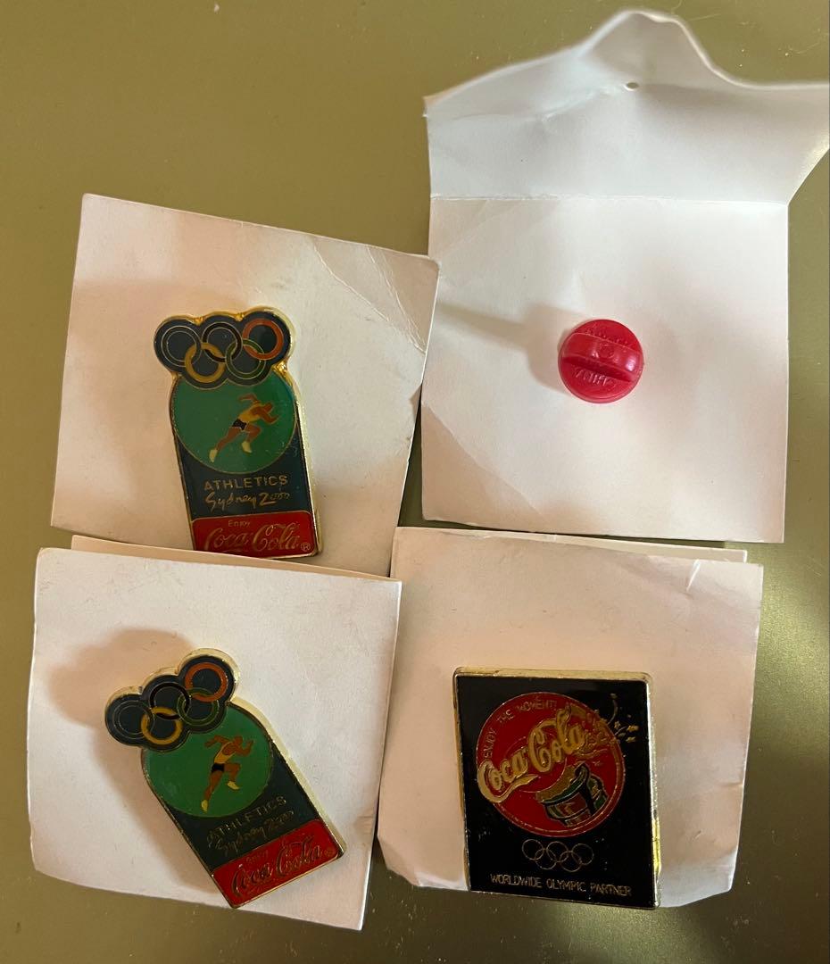 シドニーオリンピック コカ・コーラ ピンバッジ 7個セット6種類 - メルカリ