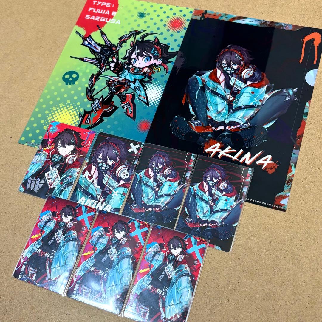 レアあり】三枝明那 Stun Mode ランダムフォト風カード クリアファイル