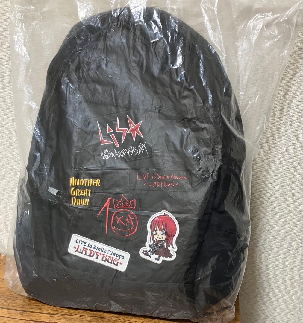 LiSA 10周年LIVEグッズ しょってんほしいのっ リュック - メルカリ