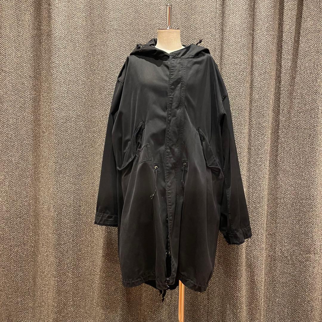 米軍実物☆黒染め】M51 フィッシュテールパーカー - メルカリ