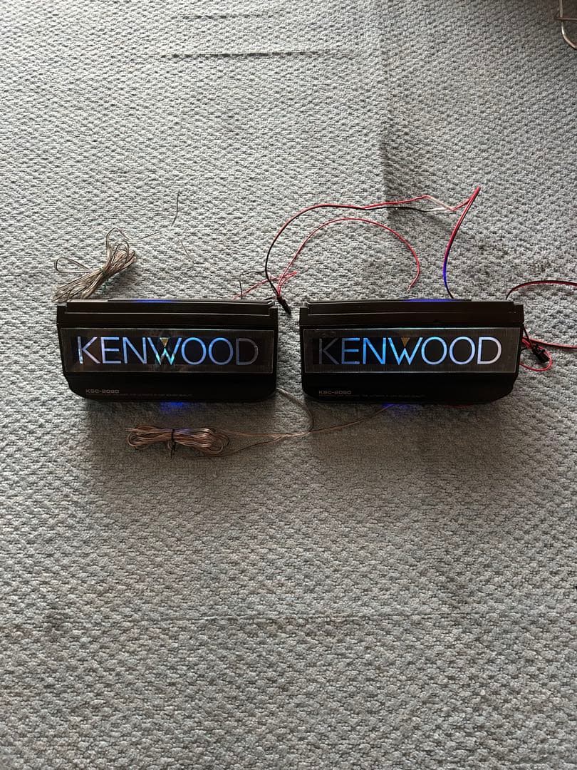 KENWOOD KSC-2090 スピーカーシステム 改イルミネーション付 - メルカリ