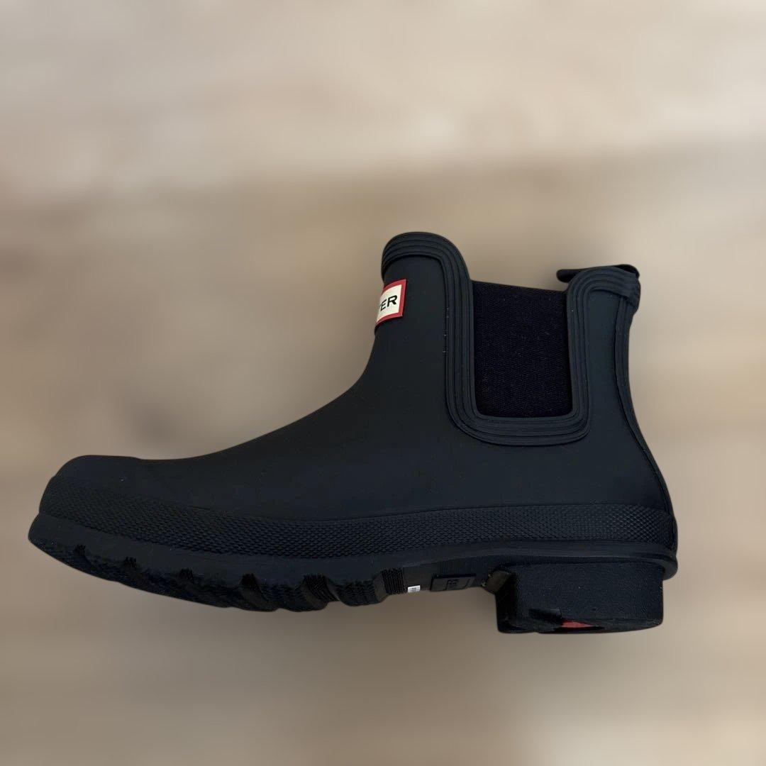 HUNTER ブラックショートブーツ38美品 - メルカリ