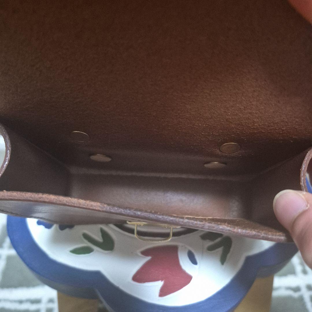 新品】広瀬すず着用HERZ ブラウン ウエストポーチチョコ