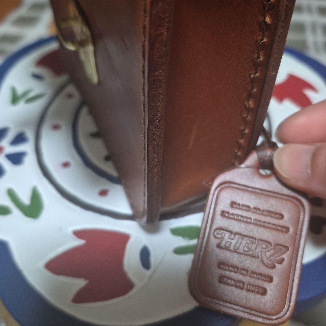 新品】広瀬すず着用HERZ ブラウン ウエストポーチチョコ