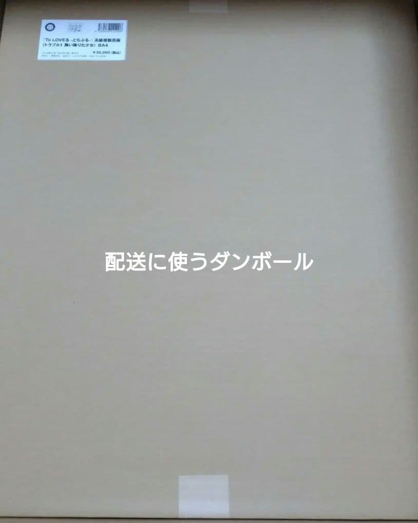 To LOVEる -とらぶる- 高級複製原画トラブル1 舞い降りた少女 BA4