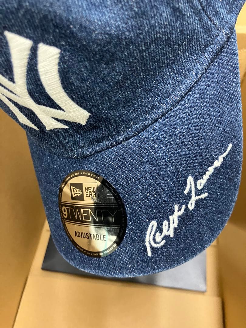 ポロ ラルフローレン ニューエラ ヤンキース デニムキャップ polo