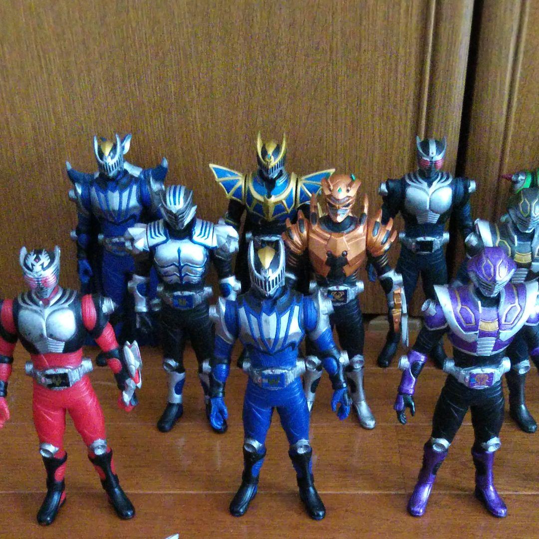 仮面ライダー龍騎 フィギュア ソフビ レア 17体セット 龍 匿名配送