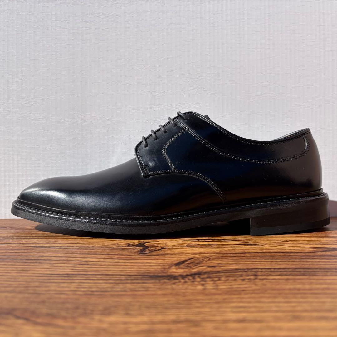 【未使用】REGAL リーガル プレーントゥ 25.5cm 黒 外羽根 革靴