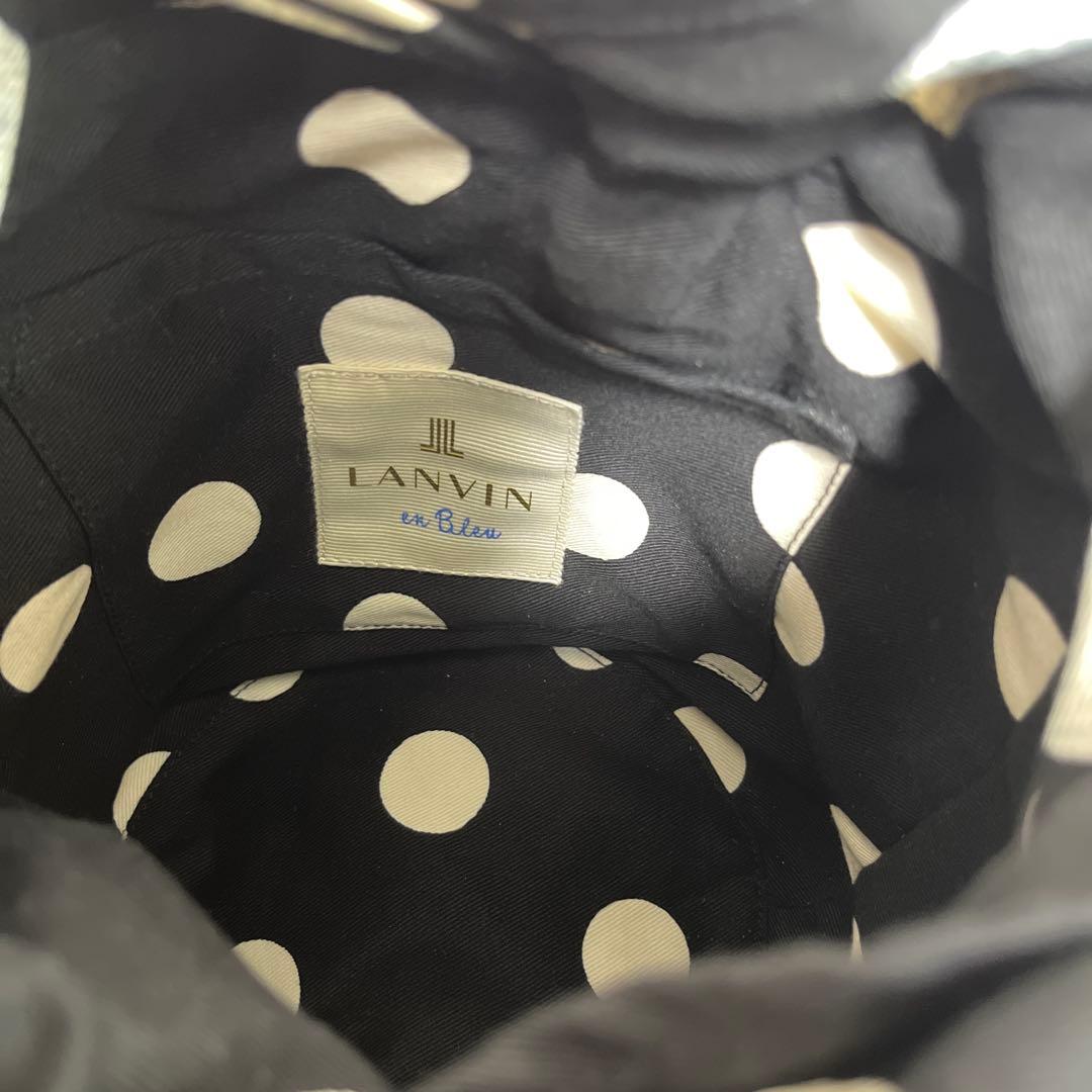 LANVIN en Bleu ランバンオンブルー かごバッグ コクリコカゴバッグの