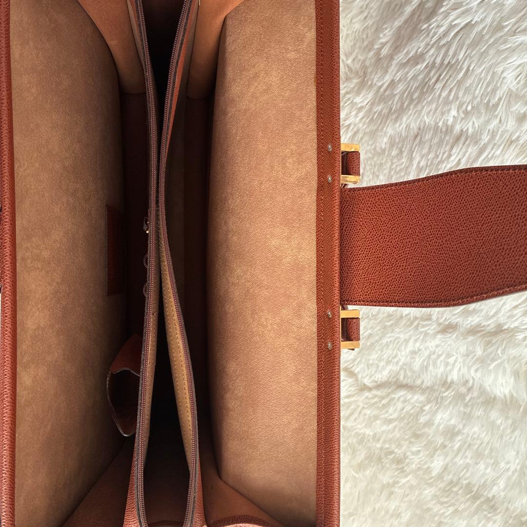 極美品・鍵付】ルタヌア LE TANNEUR ダレスバッグ ビジネス A4収納