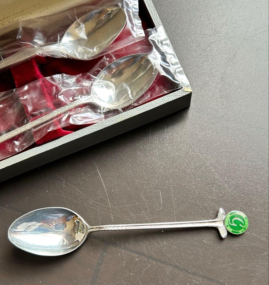 未使用】ゴルフコンペ賞品カトラリー（スプーン3本）スターリング