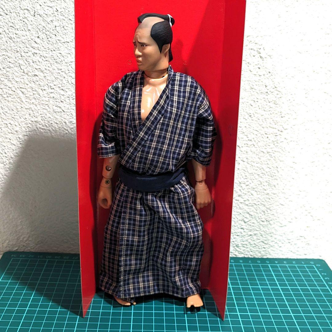未使用】1/6サイズアクションフィギュア時代劇やられ役シリーズ銀次