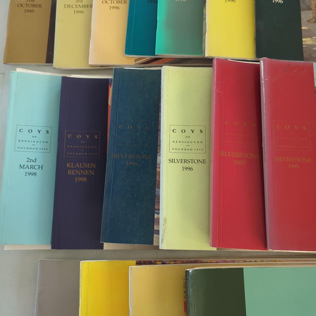 希少 COYS of Kensington自動車オークションカタログ16冊セット