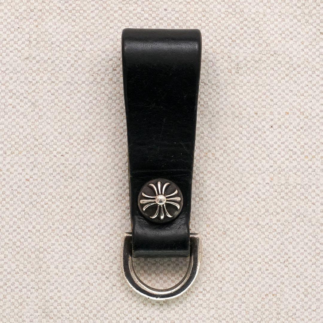 CHROME HEARTS クロスボールボタン Dリング　べルトループ クロムハーツ BELT LOOP D RING Dカンクロスボールボタンベルトループ