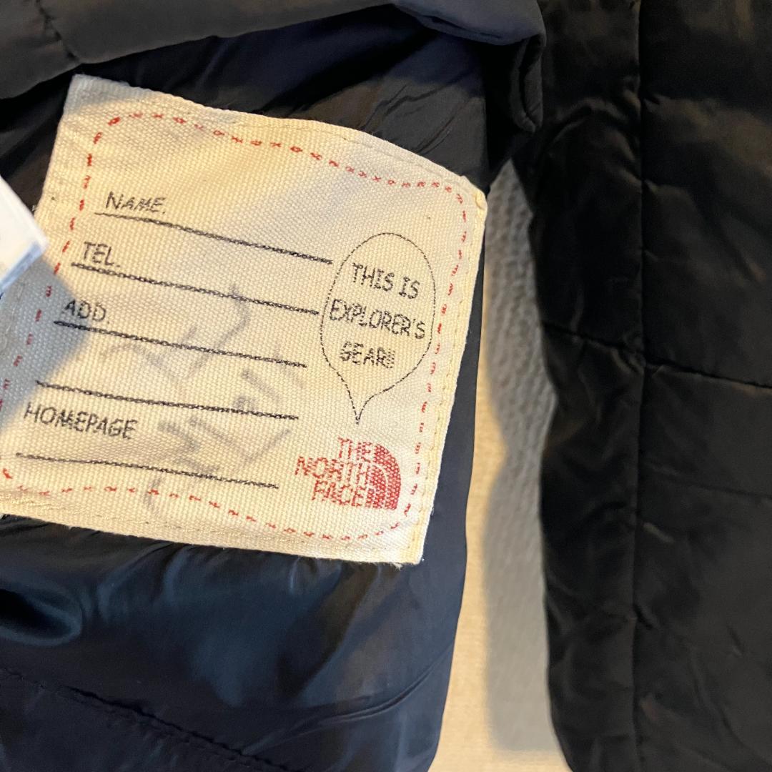 T4468☆美品☆ノースフェイス*ダウンジャケット*ヌプシ*キッズ150*