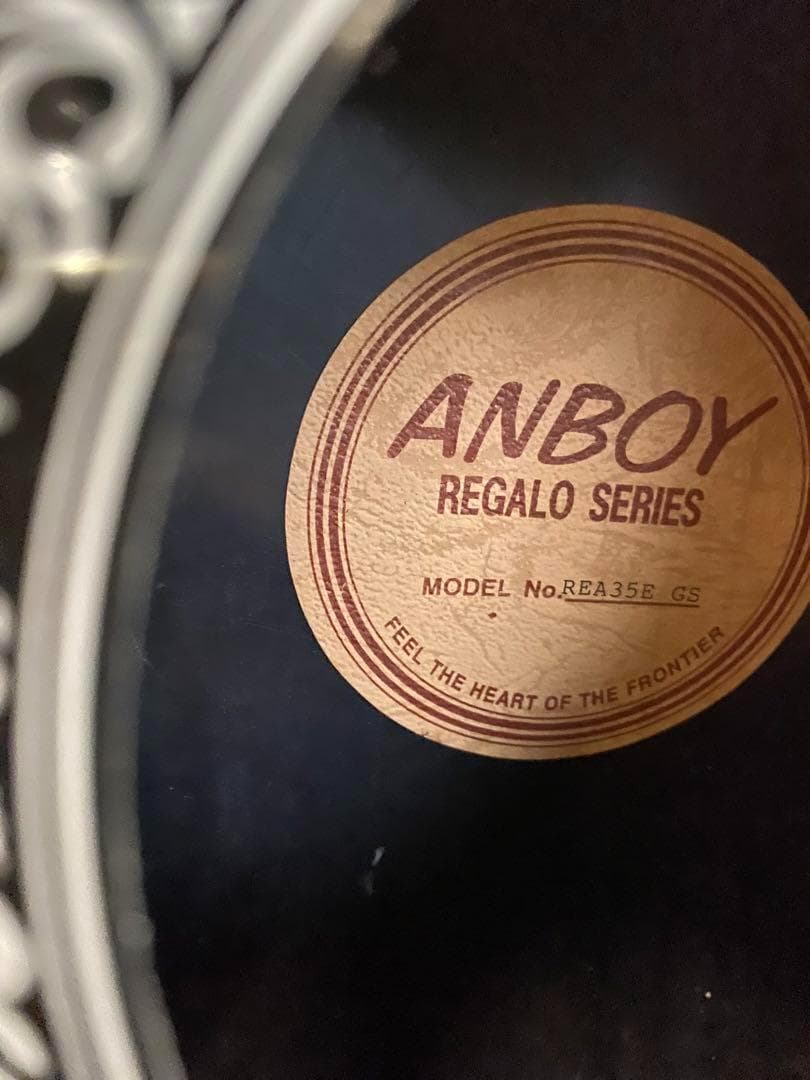 ギター】ANBOY REA-35E グリーン - メルカリ