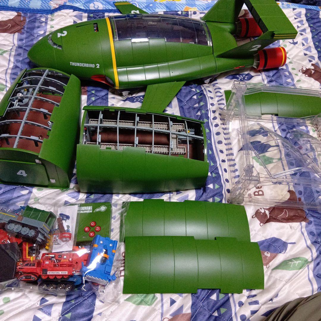 THUNDERBIRD 2 モデルキット　ディアゴスティーニ Reproduce the Thunderbird 2 start scene with DeAgostini! !! - YouTube