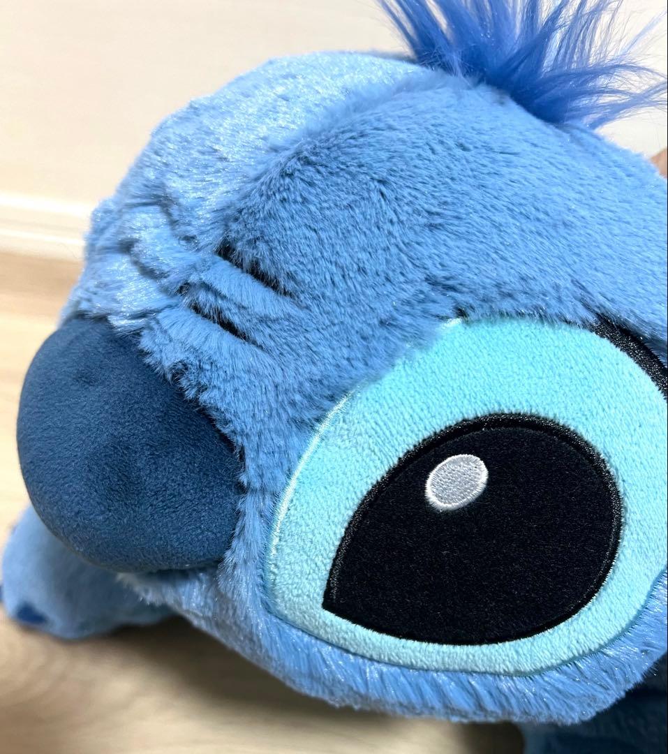 即購入OK】ディズニーストア スティッチ ぬいぐるみ 抱き枕 寝そべり