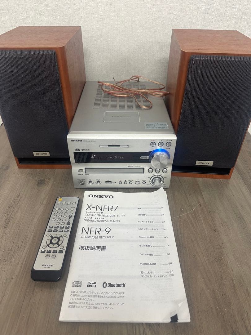フ*5様 ONKYO X-NFR7 ミニコンポ Bluetooth対応 Amazon.co.jp: ONKYO コンポ X-NFR7X : 家電＆カメラ