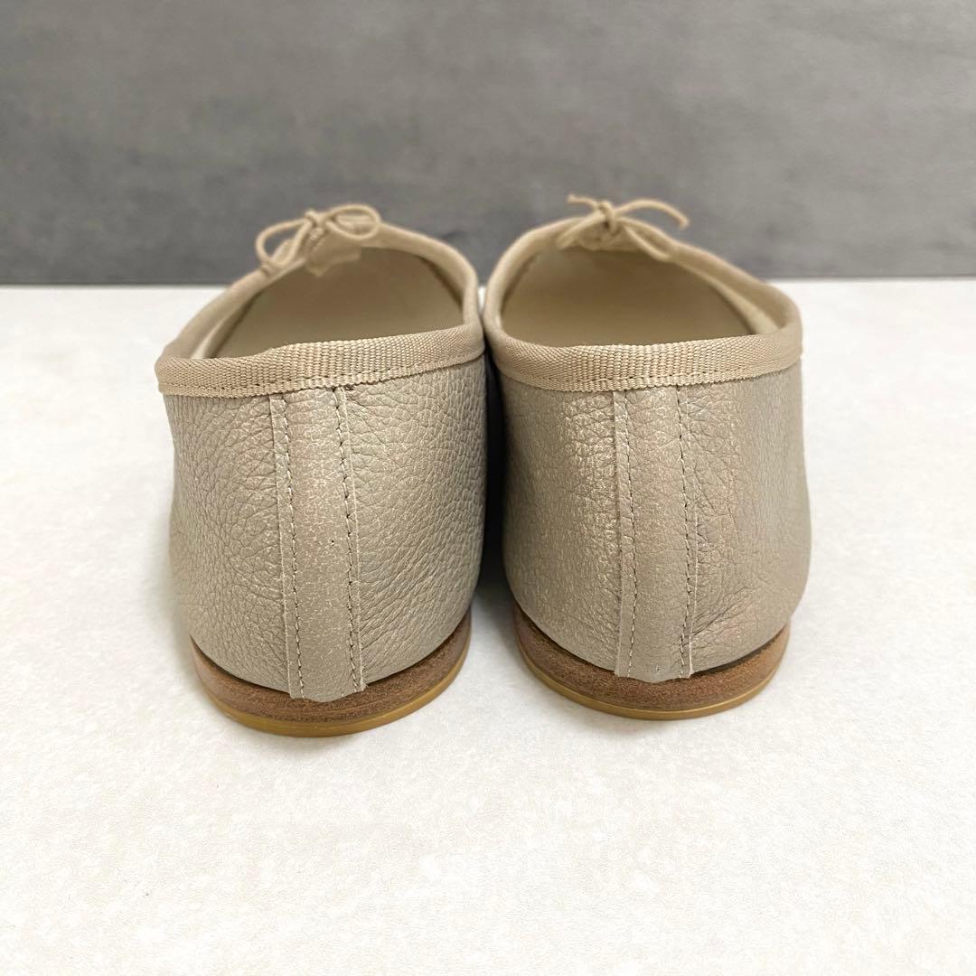 【美品】Lepetto レザー バレエシューズ フラットパンプス 23.5cm