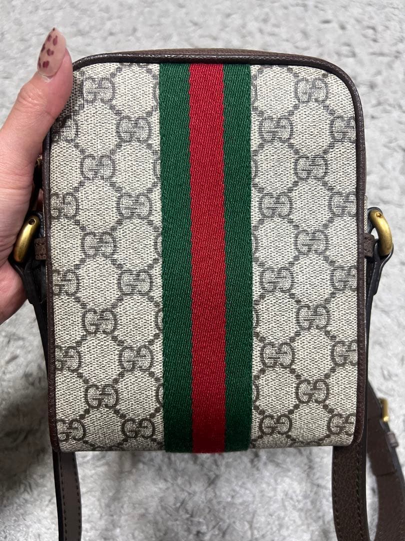 GUCCI 〔オフィディア〕ミニ メッセンジャーバッグ（巾着付） - メルカリ