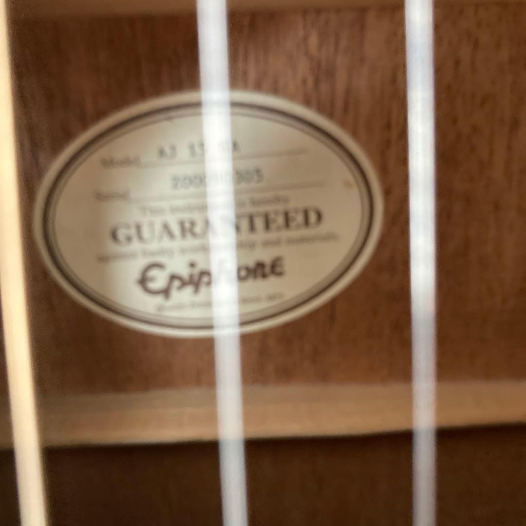 最終値下げ！Epiphone エレアコAJ15 フィッシュマンpaギグバッグ付