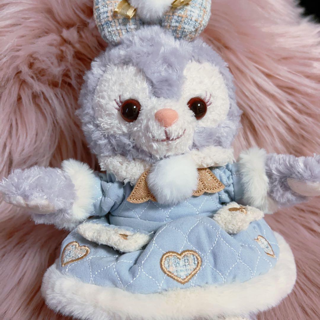 上海ディズニー ステラルー 2024冬 ぬいぐるみ ss ツイード