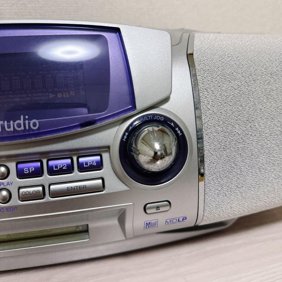 2356【SHARP】 MD MD-F150 CDラジカセ 動作品 - メルカリ