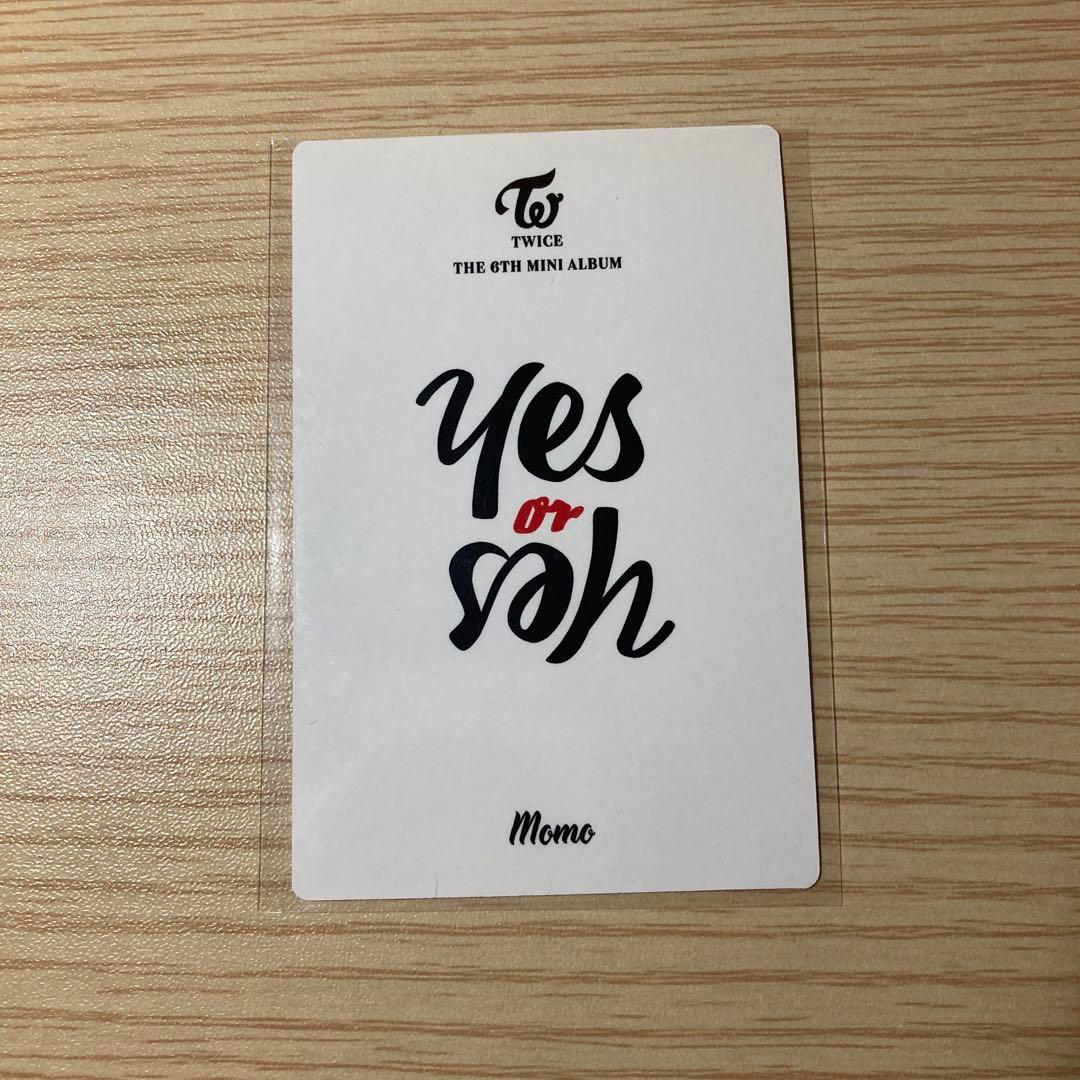 TWICE yes or yes サノク モモ yoy - メルカリ