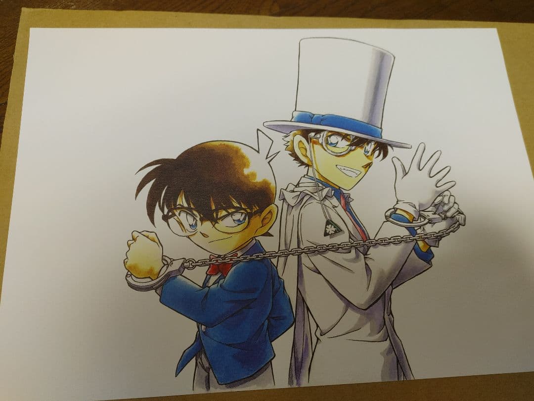 名探偵コナン 怪盗キッド 複製原画 - メルカリ