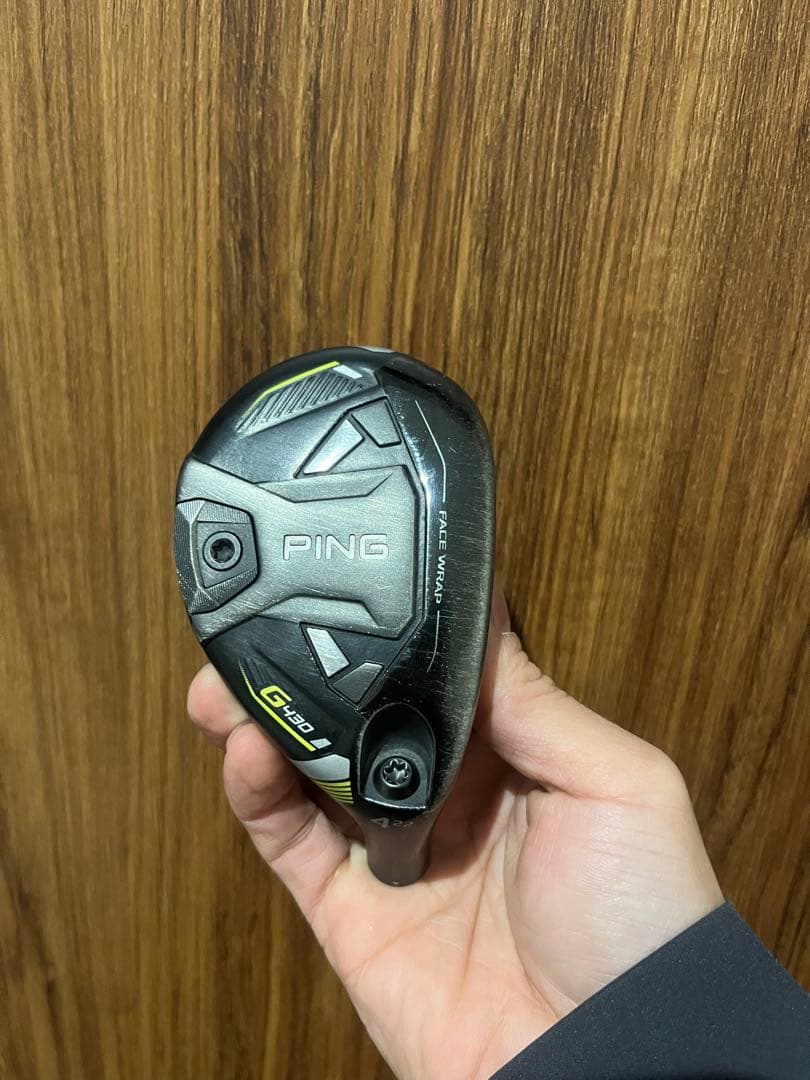 ping g430 ユーティリティ　4U 22度　ピン　ヘッド G430ハイブリッド│CLUB PING【PINGオフィシャルサイト】