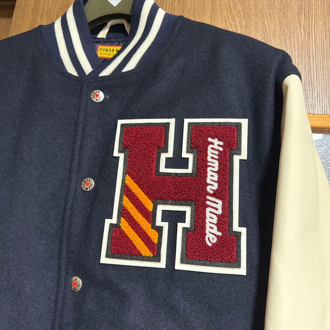 今期 新作 HUMAN MADE スタジャン (L) NIGO KENZO - メルカリ