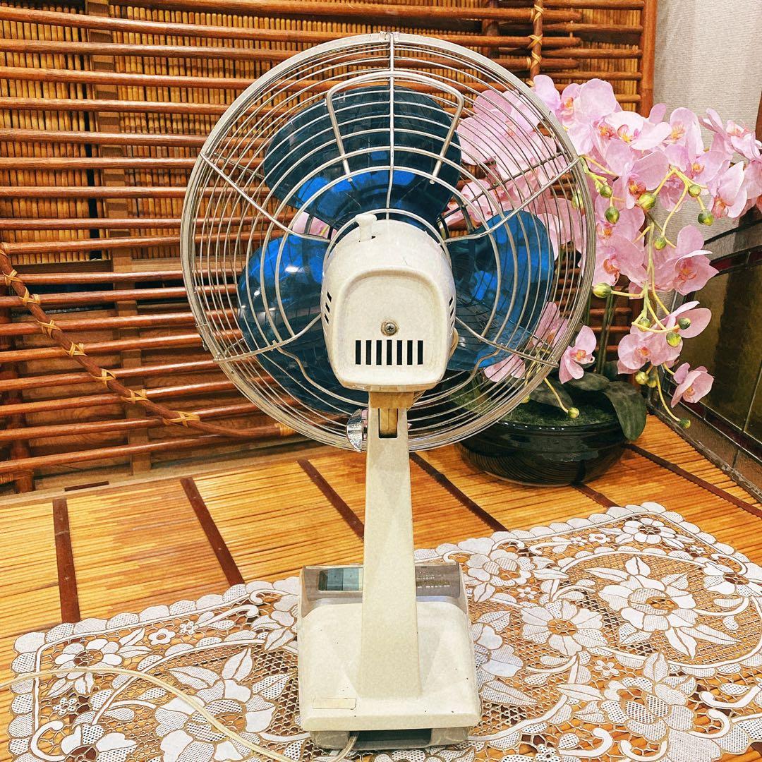 ジャンク 三菱 扇風機 D30 昭和レトロ 当時物 インテリア ビンテージ